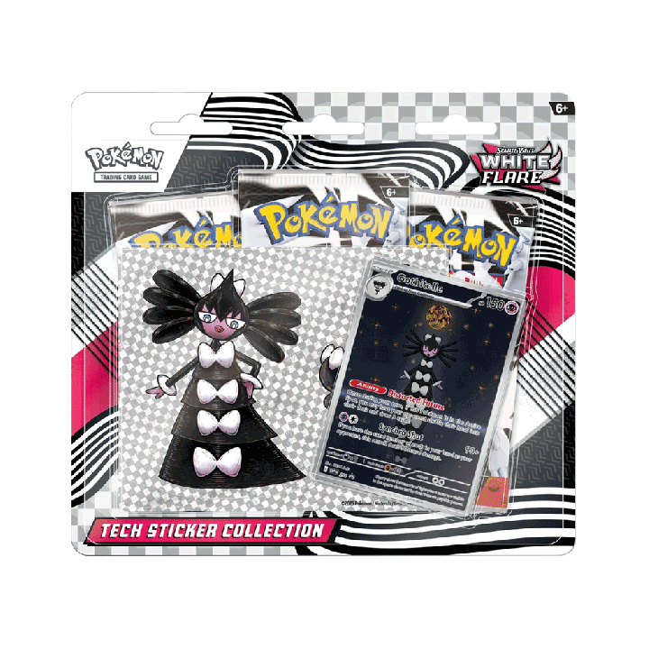 Pokémon: White Flare (SV 10.5) Tech Sticker Collection