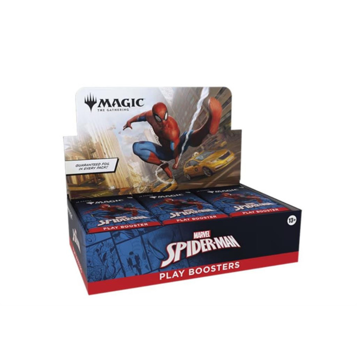 Spider-Man Play Booster Display Box
