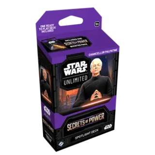 Star Wars: Unlimited - Secrets of Power Spotlight Deck (Chancellor Palpatine)